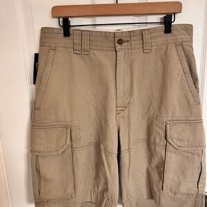 Ralph Lauren Men's Beige Cargo Shorts